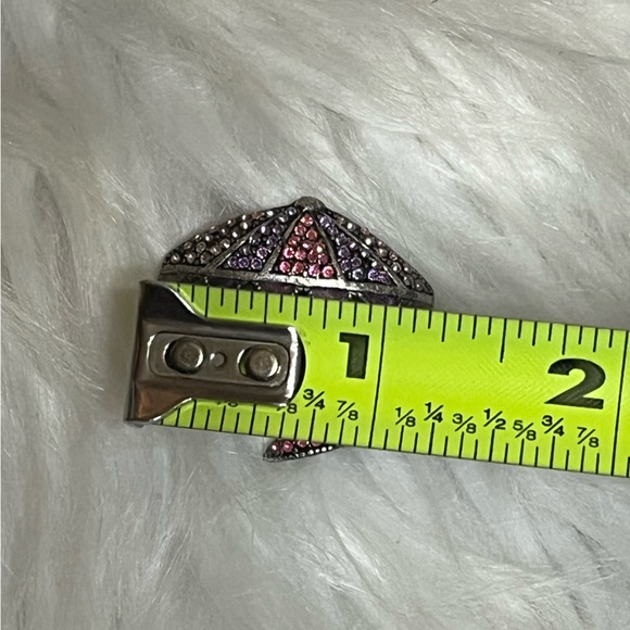 Vintage Umbrella Brooch - Picture 10 of 10